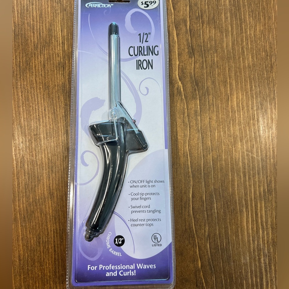 Perfection 1/2” curling iron
